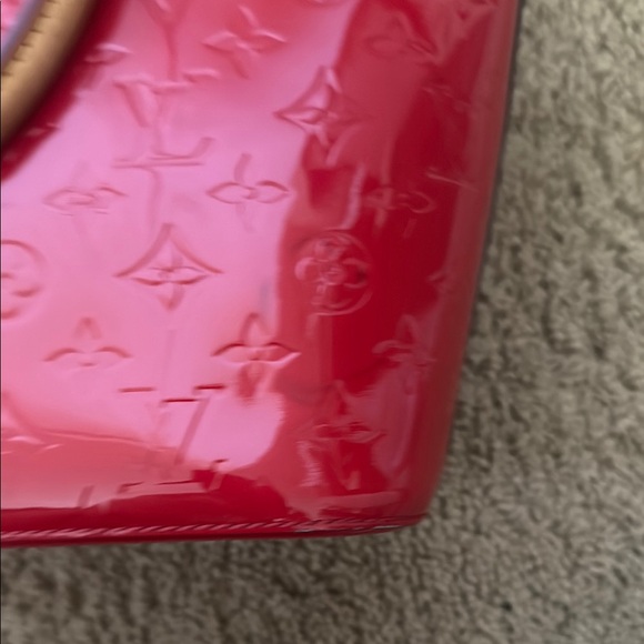 Louis Vuitton Red Patent Leather 2-way Tote bag - Picture 3 of 8